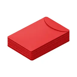 Red envelope stack