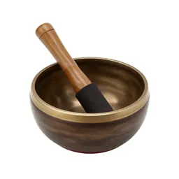 Singing bowl with a mallet