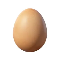 Easter egg painted