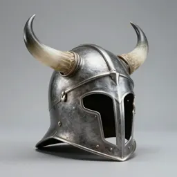 Horned helm