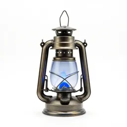 Lantern of blue flame