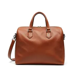 Leather satchel