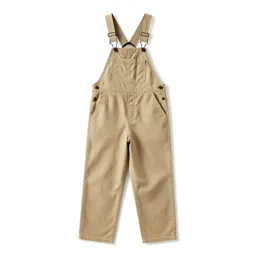 Pair of canvas overalls