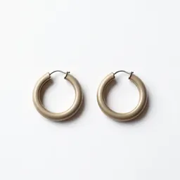 Pair of hoop earrings