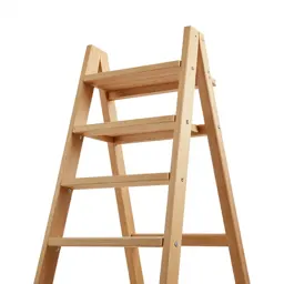 Ladder shelf