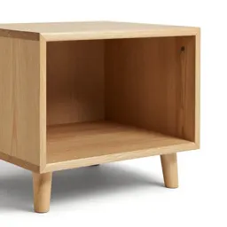 Nightstand with a shelf