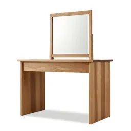 Vanity table with a mirror