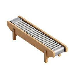 Roller conveyor section