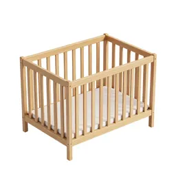 Wooden crib