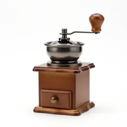 Hand-crank coffee grinder