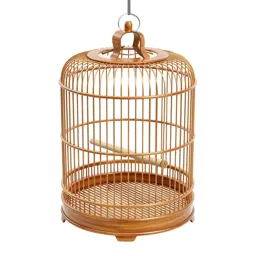 Bird cage with perches