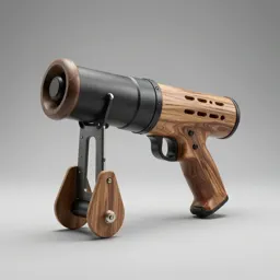 Magnetic grapple launcher