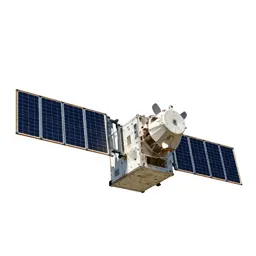 Satellite bus with solar wings