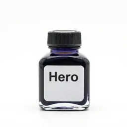 Bottle of india ink