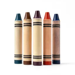 Wax crayon set