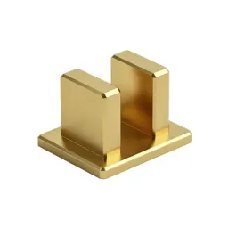 Brass bookend pair
