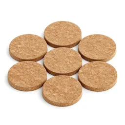 Set of coasters in cork