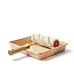 Paint roller and tray