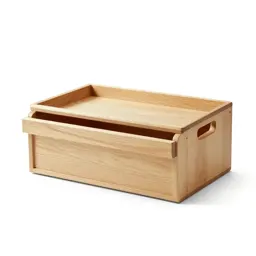 Toolbox with a cantilever tray