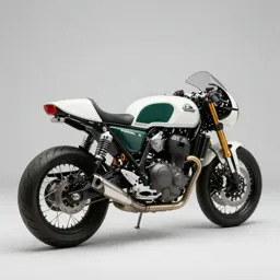 Cafe racer motorcycle