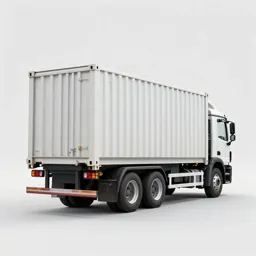 Cargo container truck