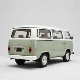 Vintage campervan
