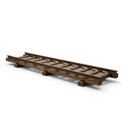 Railroad bed