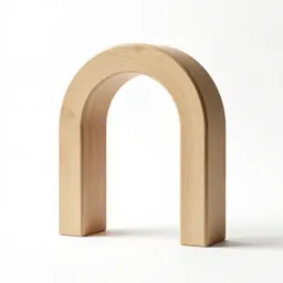 Shouldered arch