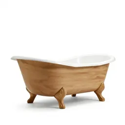 Claw-foot bathtub