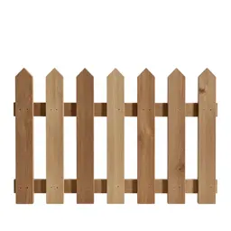 Picket fence section