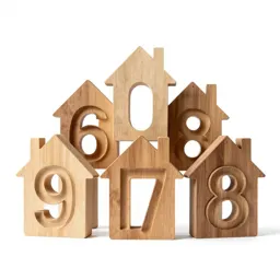 Set of house numbers