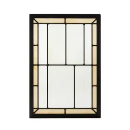 Stained glass panel