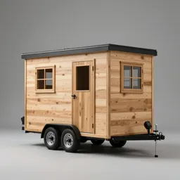 Tiny house on a trailer