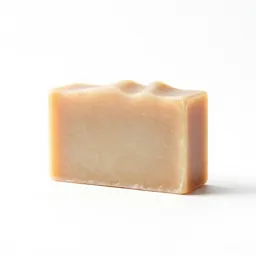 Bar of handmade soap