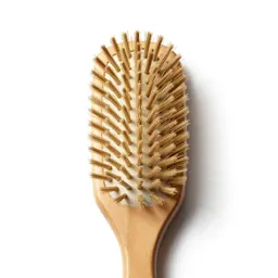 Boar bristle hairbrush
