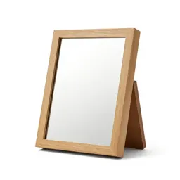 Compact mirror open
