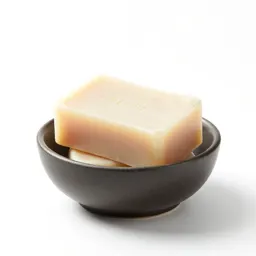 Shaving soap in a bowl