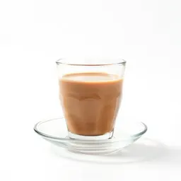 Masala chai in a glass