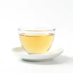 Mint tea poured from height