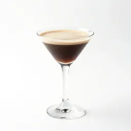 Espresso martini with crema