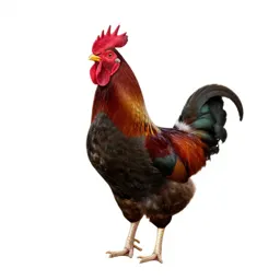 Rooster crowing