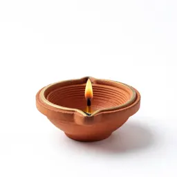 Diya oil lamp