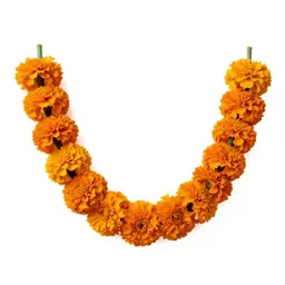 Garland of marigolds