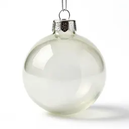 Hand-blown glass bauble
