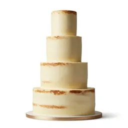 Tiered wedding cake