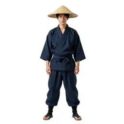 Ronin with a straw hat