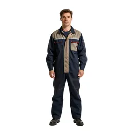 Lighthouse keeper in oilskins