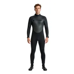 Marine biologist in a wetsuit