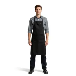 Starship cook in a galley apron