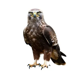 Griffin perched